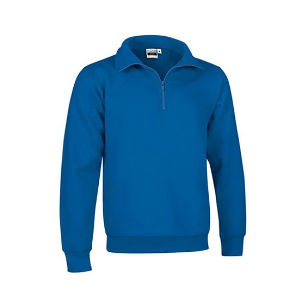Sudadera con media cremallera y cuello alto
