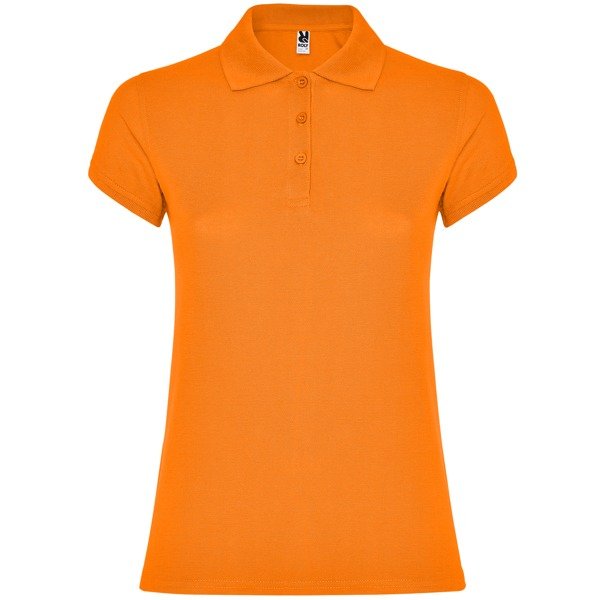 Polo básico de algodón femenino